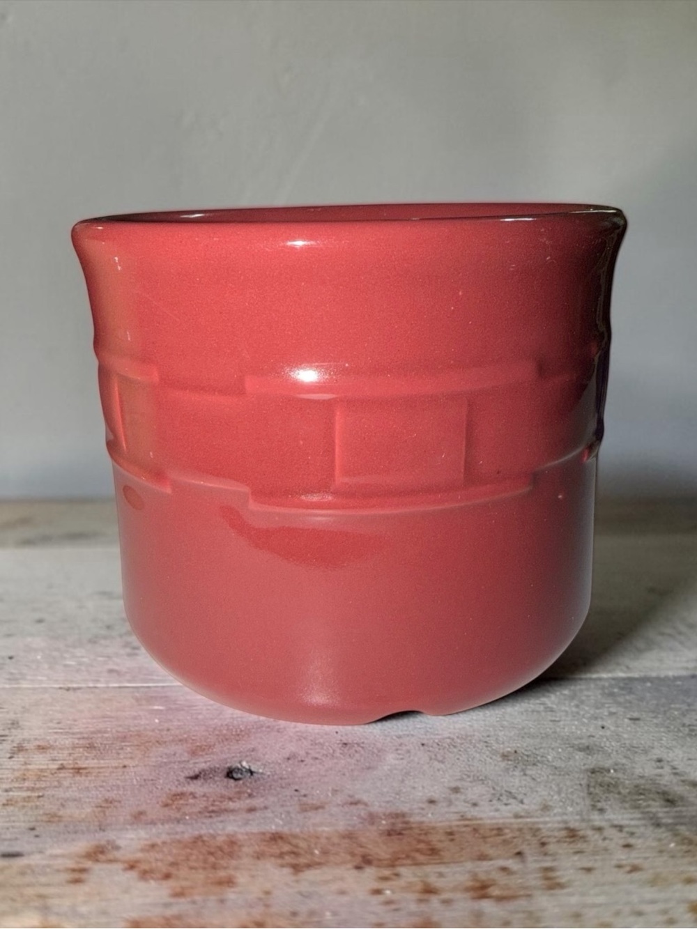 Longaberger Paprika Ceramic Crock